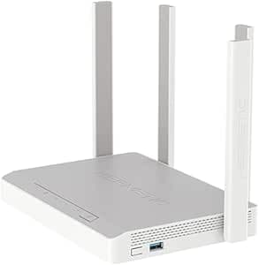 Keenetic Hopper DSL Modem router Wi-Fi 6 mesh Supervectoring VDSL2/ADSL2+ AX1800 con smart switch Gigabit a 4 porte e porta USB 3.0