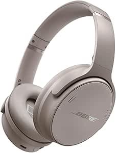 Bose QuietComfort Headphones Cuffie con Cancellazione del Rumore Wireless e Bluetooth 5.1 Over-ear con Durata della Batteria Fino a 24 Ore, Sabbia - Edizione Limitata