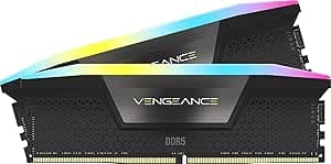CORSAIR VENGEANCE RGB DDR5 32GB (2 x 16GB) Fino a 6400MHz INTEL RAM