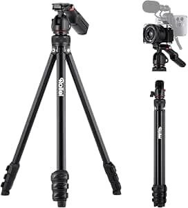 Rollei Treppiede Fotocamera da Viaggio 152cm Compact Creator in Alluminio