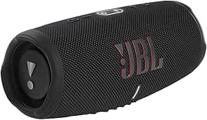 JBL Charge 5 - Altoparlante Bluetooth portatile impermeabile IP67, carica USB e uscita - Nero
