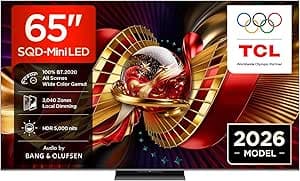 TCL 65C8L – Smart TV SQD‑Mini LED 4K HDR10+ da 65", 5.000nit