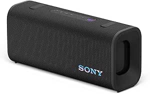Sony ULT FIELD 3 - Speaker Bluetooth portatile con ULT POWER SOUND, batteria 24 ore, IP67, impermeabile, antipolvere, antiurto, tracolla staccabile, compatto - Nero