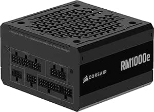 CORSAIR RM1000e (2025) Alimentatore ATX Modulare Silenzioso 12V-2x6 – Nero
