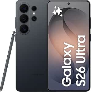 Samsung Galaxy S26 Ultra, 256GB, Black [Versione italiana]