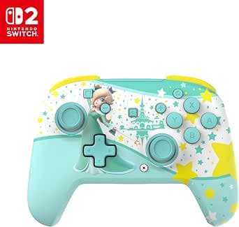 Turtle Beach Rematch Rosalina Controller da gaming wireless per Nintendo Switch. Funziona anche con Nintendo Switch 2