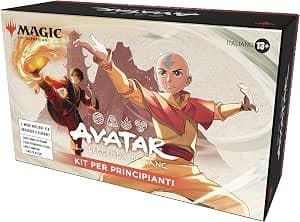 Kit per principianti di Magic: The Gathering | Avatar: La leggenda di Aang | Gioco di carte a 2 per giocatori dai 13 anni in su (Versione Italiana)