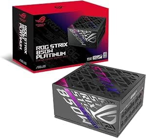 ASUS ROG STRIX 850P GAMING, Alimentatore Modulare per PC, Nero