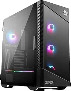 MSI MPG VELOX 100R Case PC Gaming ATX, Micro-ATX e Mini-ITX