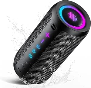 TIMU Cassa Bluetooth Portatile 25W con Bassi Potenti