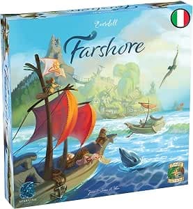 Asmodee – Everdell: Farshore – Gioco da Tavolo di Costruzione Città