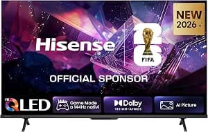 Hisense Smart TV QLED 144Hz 43" 4K 43E7S PRO