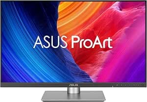 ASUS PROART DISPLAY PA278QGV, Monitor Professionale da 27" QHD IPS, Nero