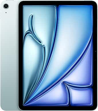 Apple iPad Air 11'' (M4): display Liquid Retina, 128 GB, fotocamera frontale e posteriore da 12MP, Wi-Fi 7 con chip Apple N1 – Azzurro