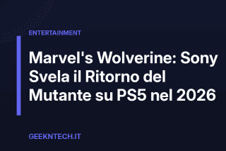 Marvel's Wolverine: Sony Svela il Ritorno del Mutante su PS5 nel 2026