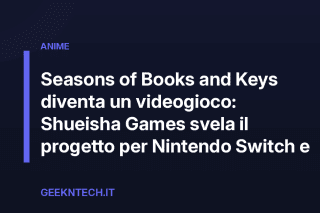 Seasons of Books and Keys diventa un videogioco: Shueisha Games svela il progetto per Nintendo Switch e PC