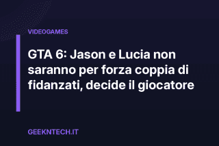 GTA 6: Jason e Lucia non saranno per forza coppia di fidanzati, decide il giocatore