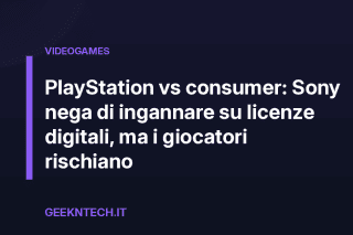 PlayStation vs consumer: Sony nega di ingannare su licenze digitali, ma i giocatori rischiano